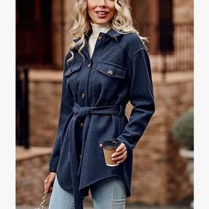 NWT Winter Trench/Shacket